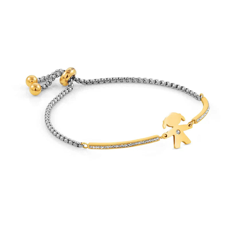 Yellow Gold Girl Milleluci Bracelet