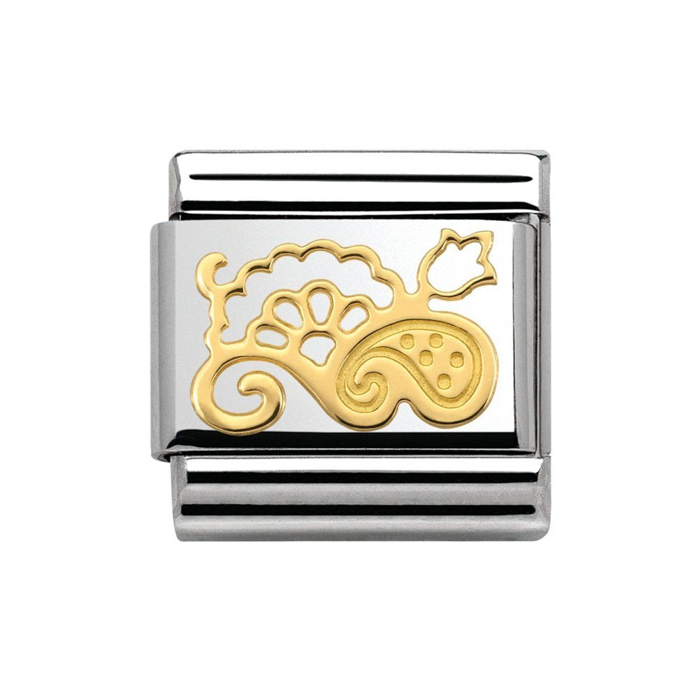 Composable Classic Cashmere 18K Gold Bouquet Charm