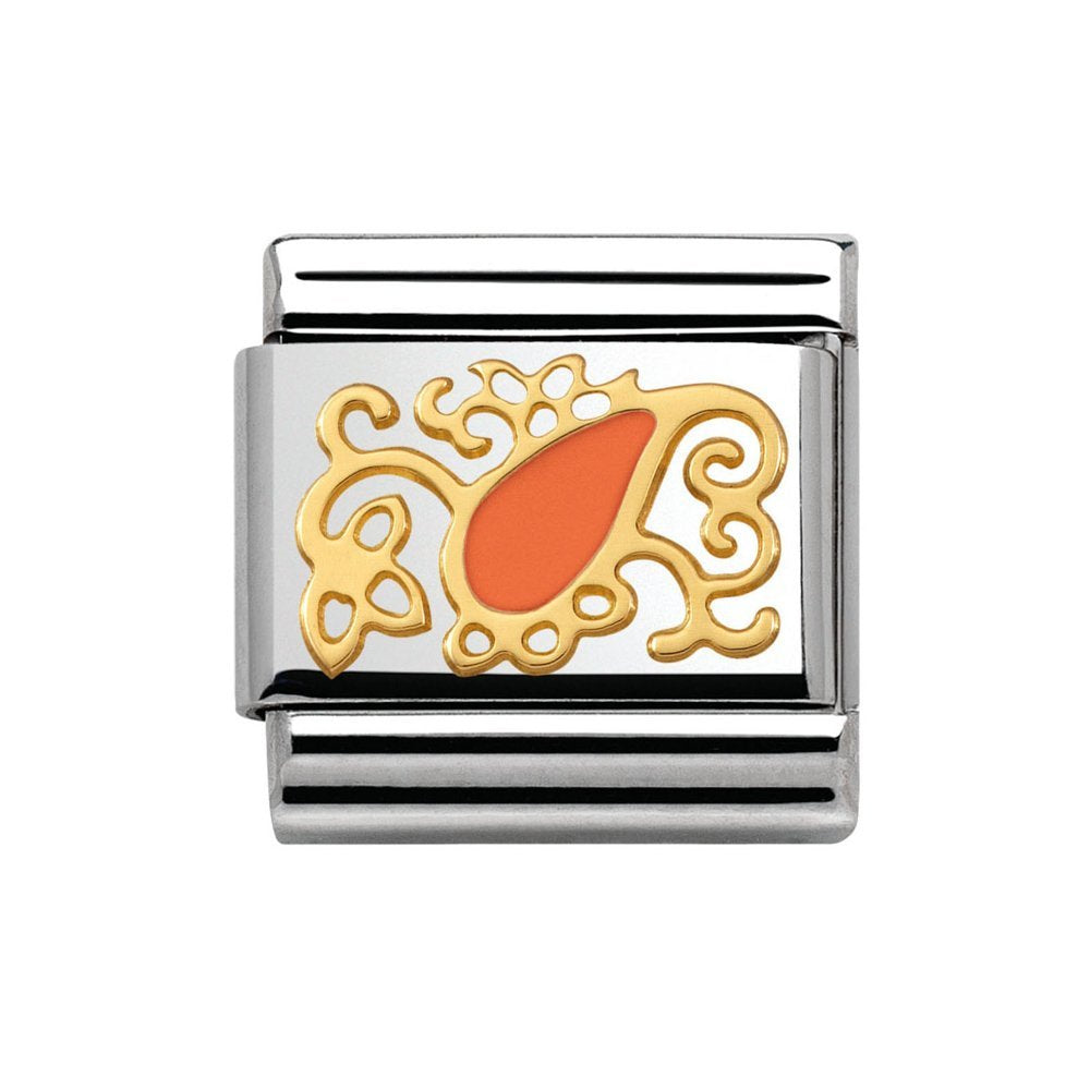 Nomination Classic Cashmere Orange Charm