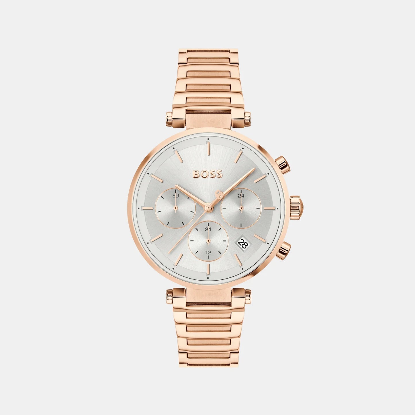 Majesty Gold Tone Ladies BOSS Watch