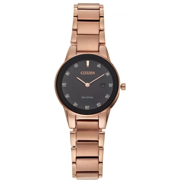 Ladies Axiom Diamond EcoDrive Watch