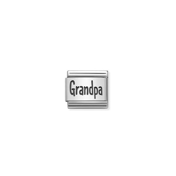 Silver GRANDPA Charm