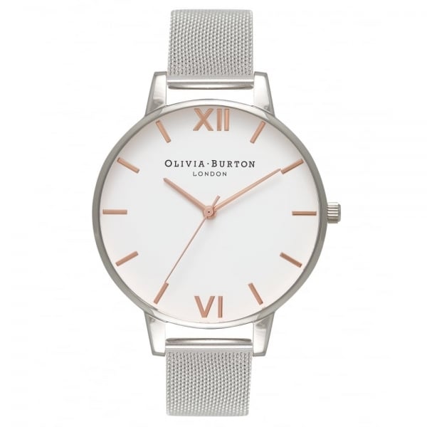 White Dial Silver Watch