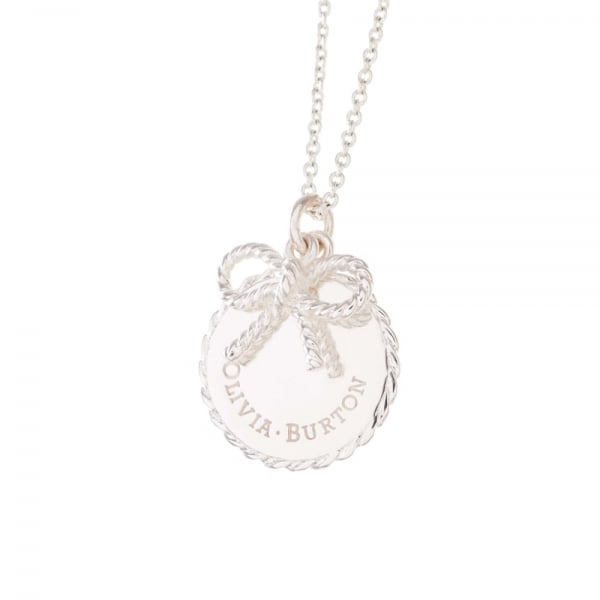 Vintage Bow Coin & Bow Necklace - OBJ16VBN03