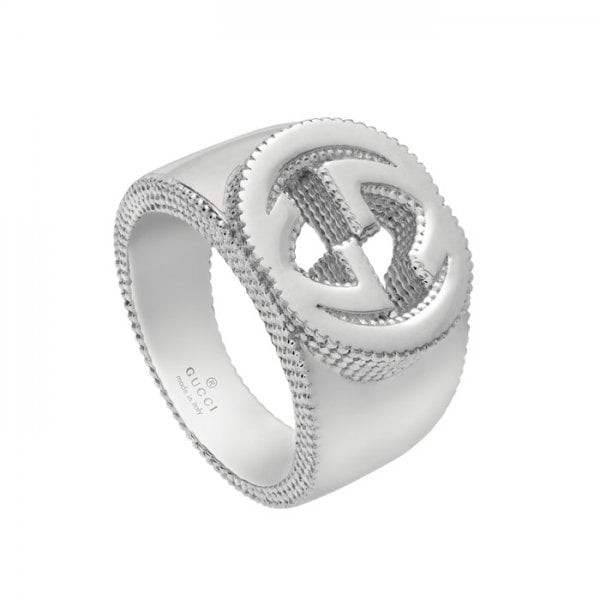 Gucci Interlocking Silver - Size 11