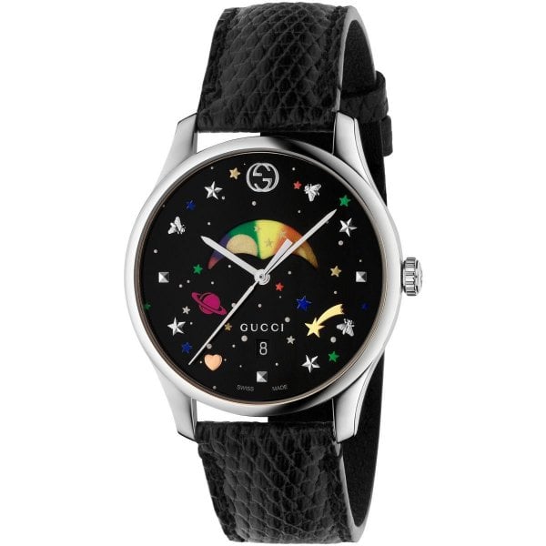 G TIMELESS MOONPHASE BLACK
