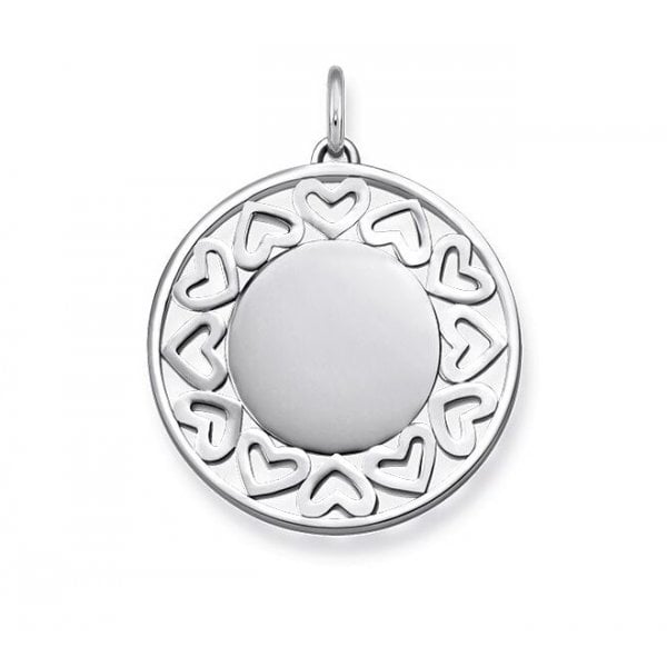 Love Bridge Sterling Silver Heart Pendant
