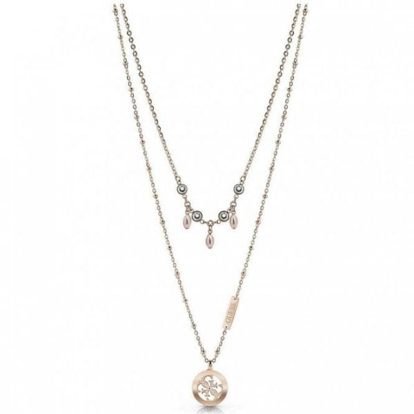 Tropical Sun Double Chain Necklace