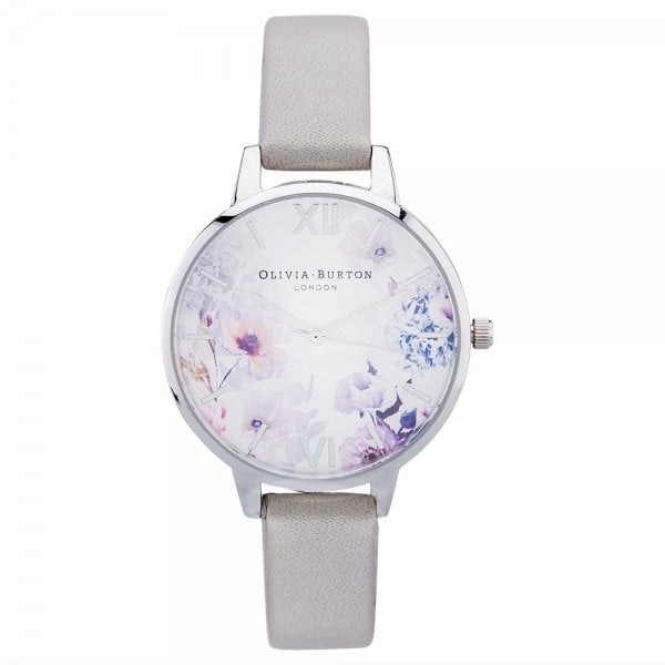 Olivia Burton Sunlight Florals Lilac Leather watch