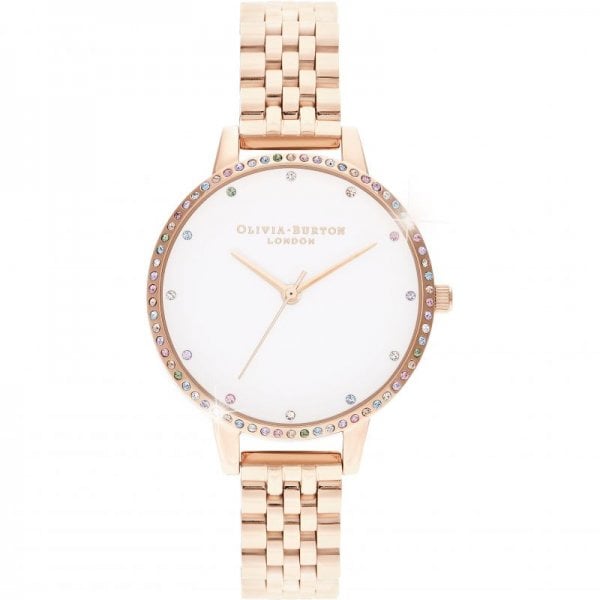 RAINBOW BEZEL WATCH