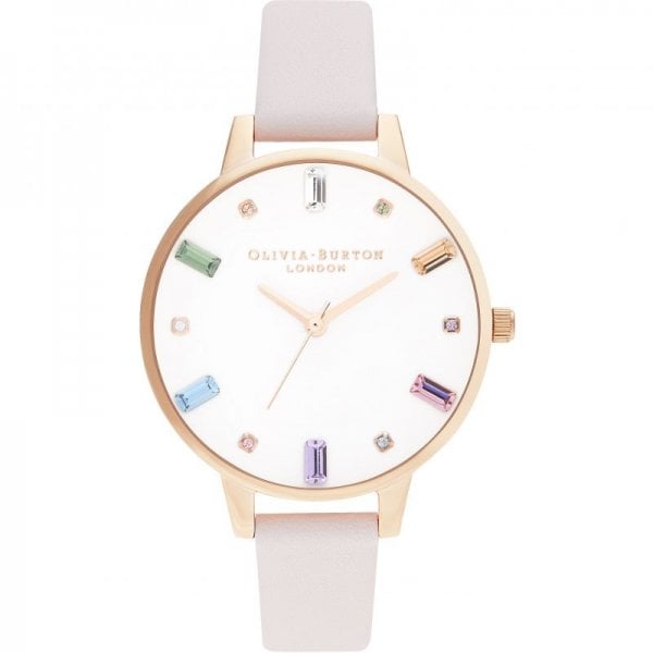 Rainbow Blossom Rose Watch