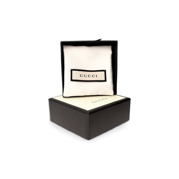 Gucci Interlocking Silver Ring