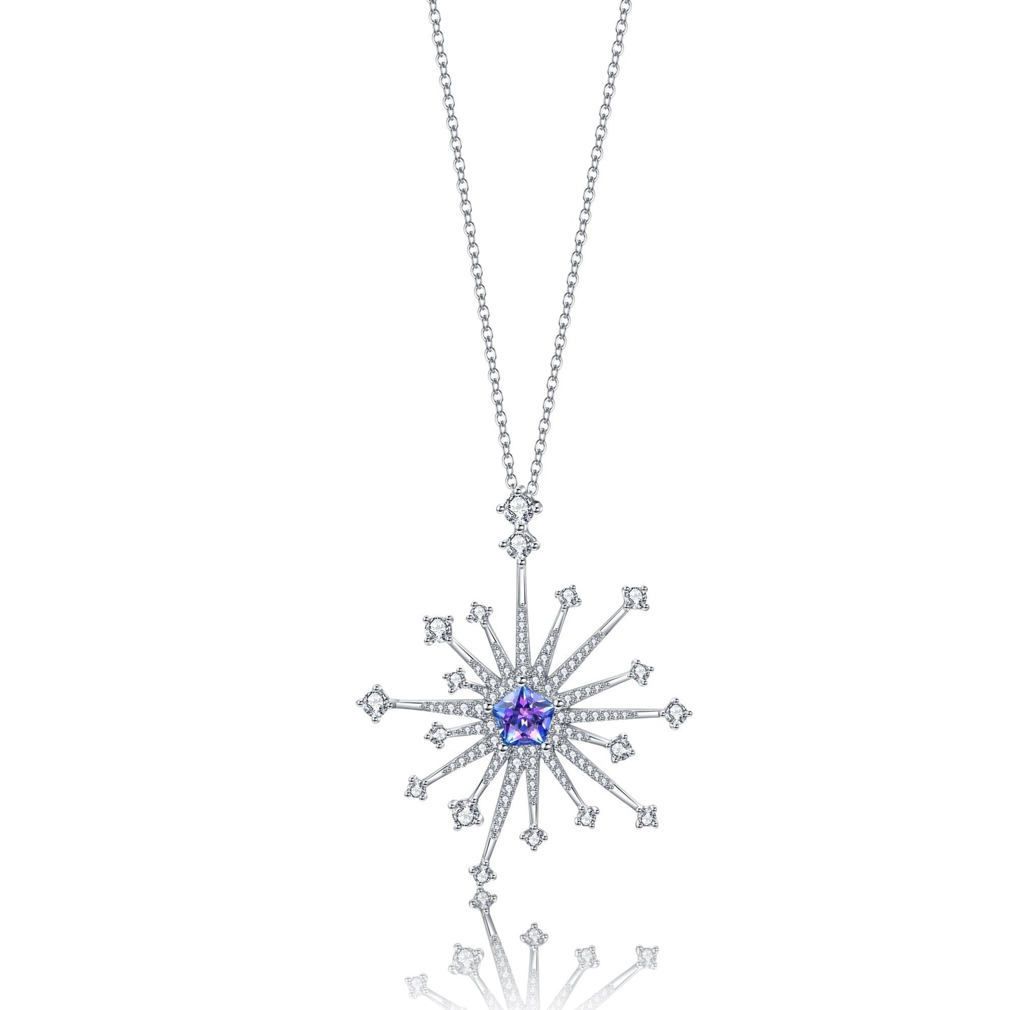 Carpe Diem Silver Sparkler necklace
