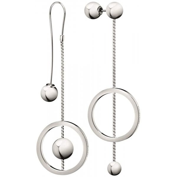 Calvin Klein "Unpaired" Stainless Steel Earrings