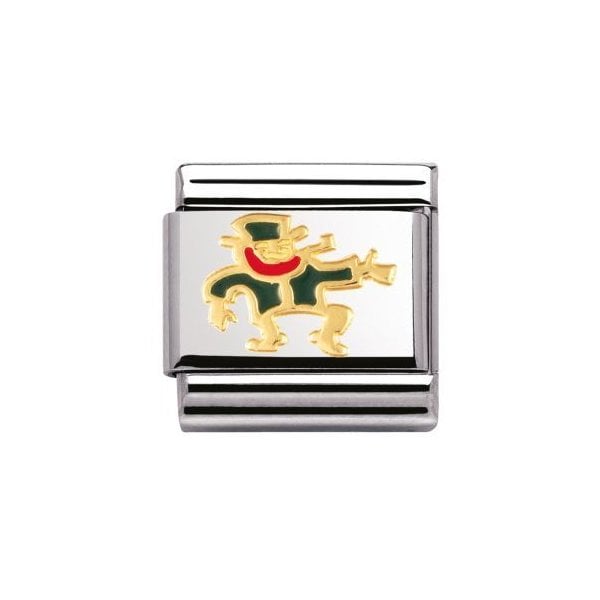 Gold and Blue Fairy Charm