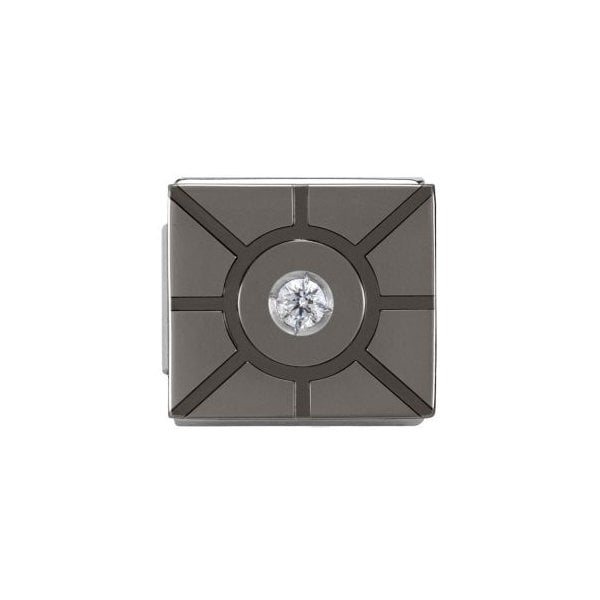 Sun with cz WHITE