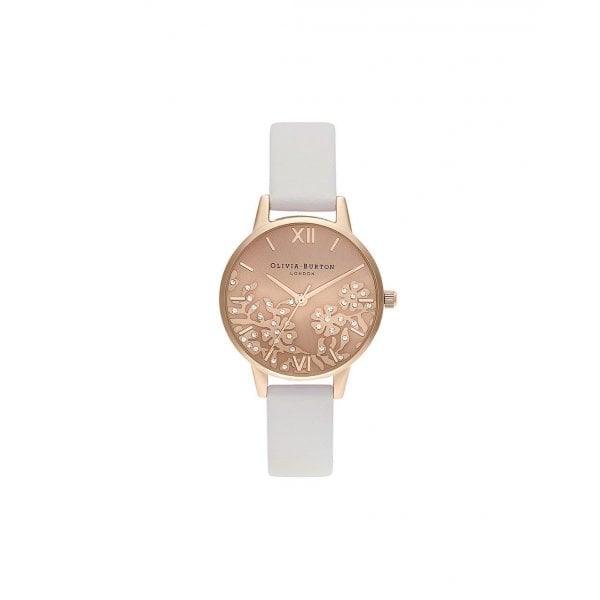 Bejewelled Rose Gold Watch