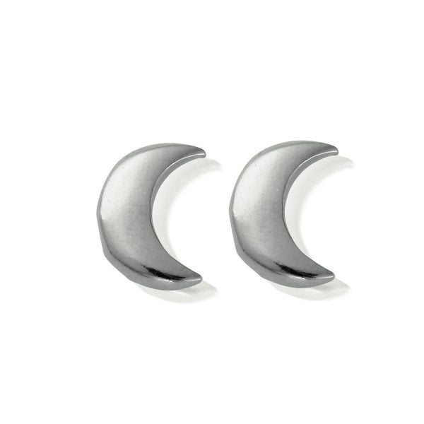 Silver Moon earring