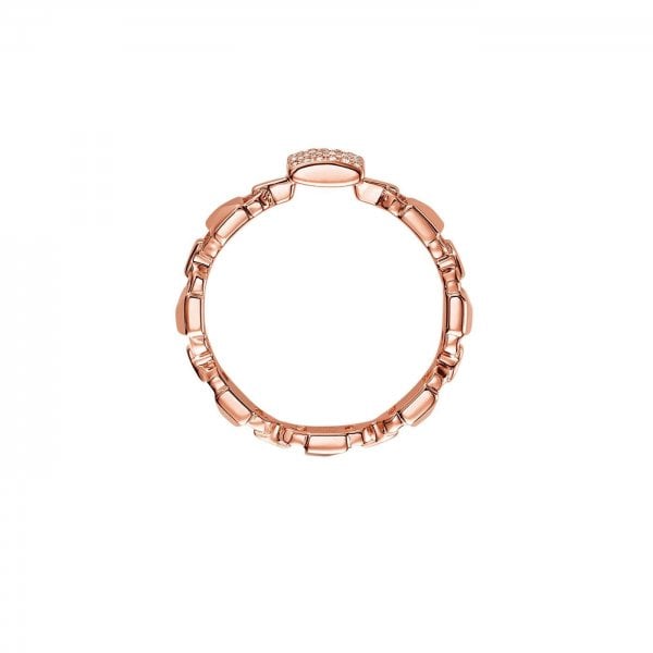 Mercer Link Rose Gold Ring