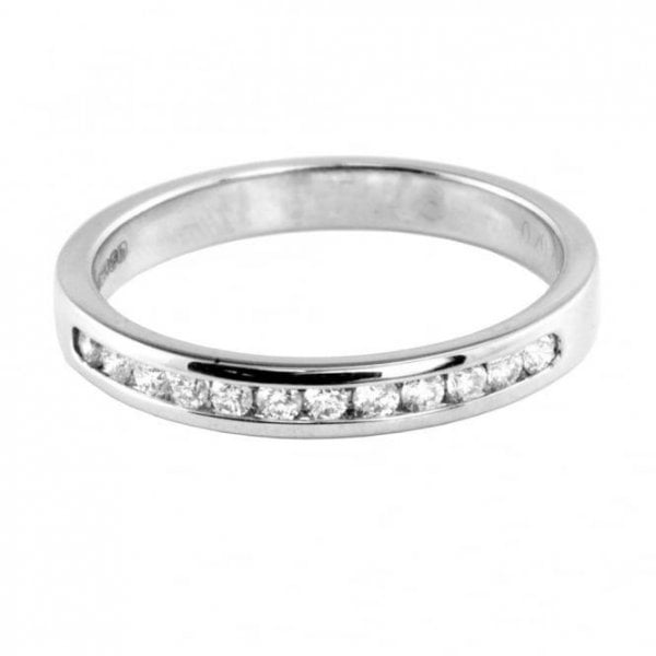 White Gold 2.5mm Ring