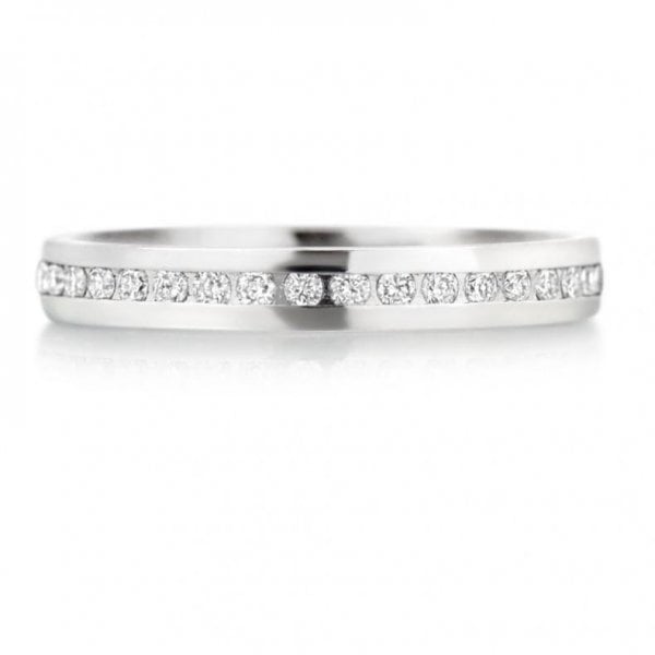 White Gold 2.5mm Ring