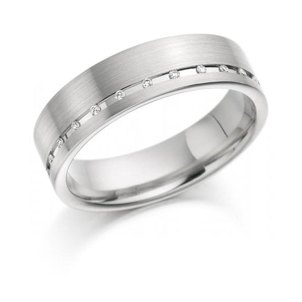 Palladium 6mm Ring