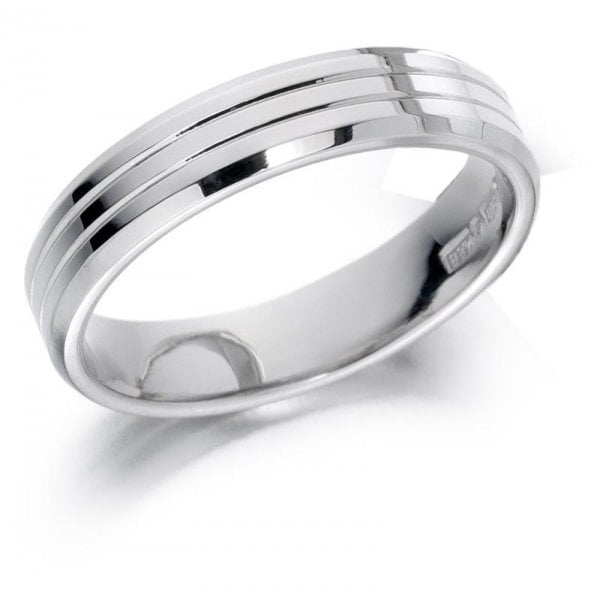 White Gold 6mm Wedding Ring