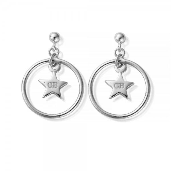 Mini Star Hoop Earring