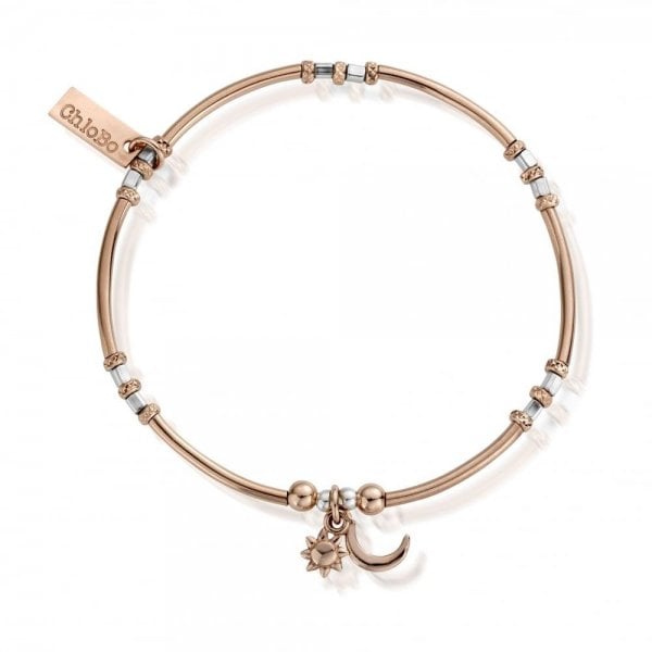 ChloBo Moon & Sun Bracelet Pink Gold
