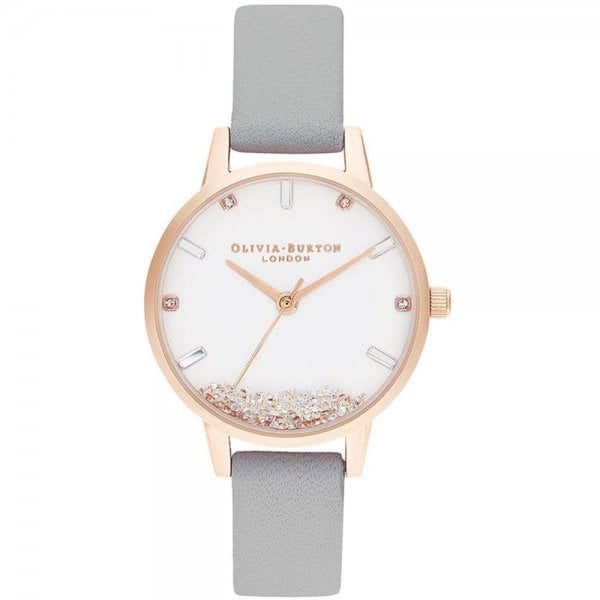 OB The Wishing Watch Grey & Rose Gold Watch