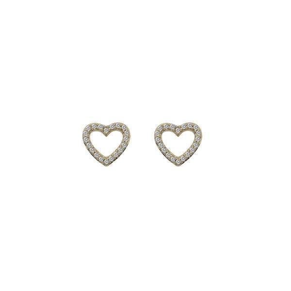 Ripple Earrings - Yellow Gold