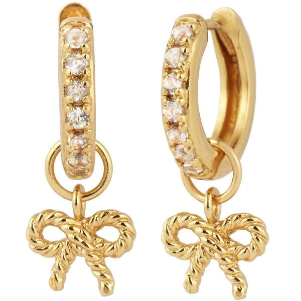 OB Gold Knot Earrings