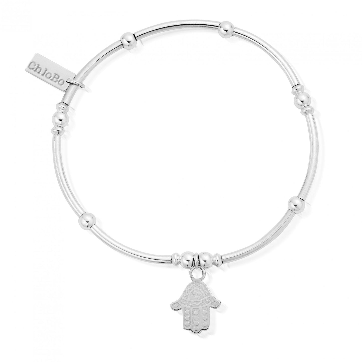 Mini Noodle Silver Bracelet