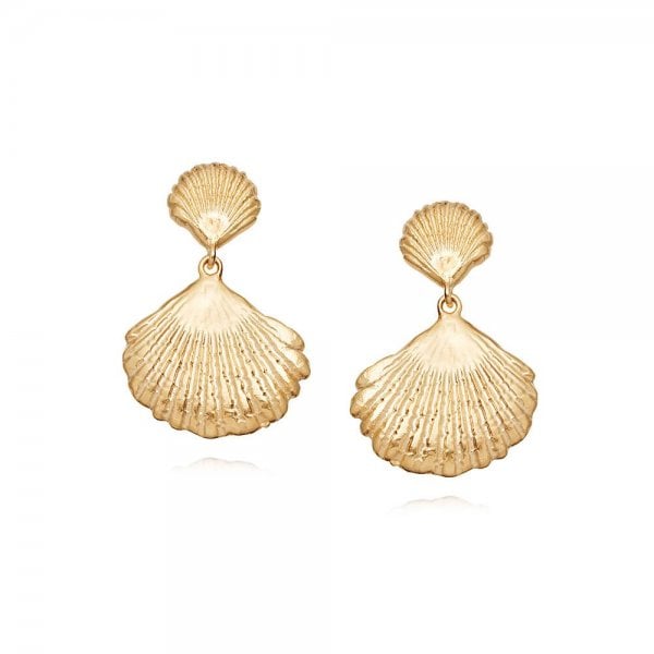 YGP Double Shell Earrings