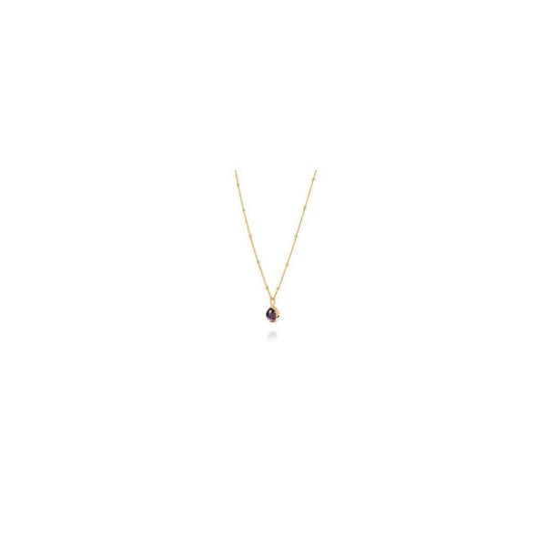 18ct GP Amethyst Healing Necklace