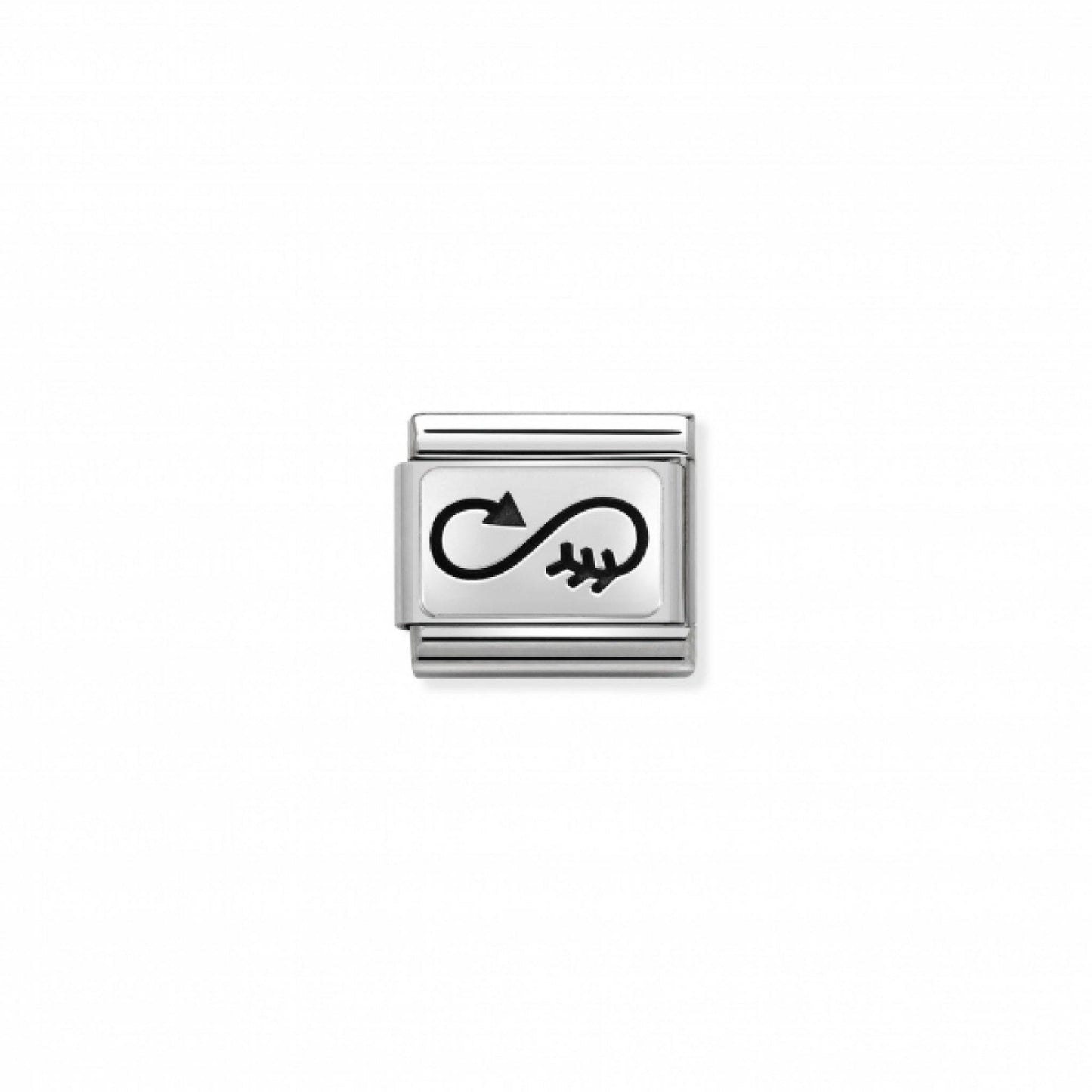 Silver Arrow Infinity Charm