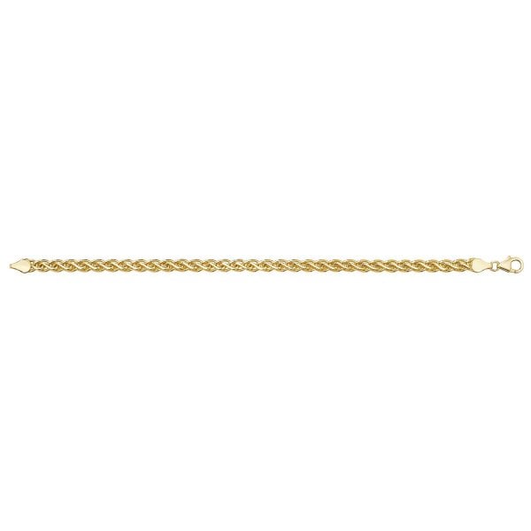 9ct Yellow Gold Ladies 7.5 Bracelet