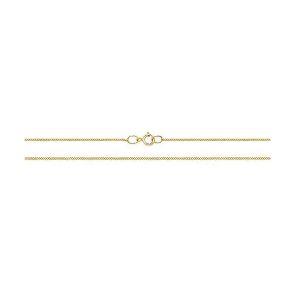 9CT YELLOW GOLD CLOSE CURB CHAIN