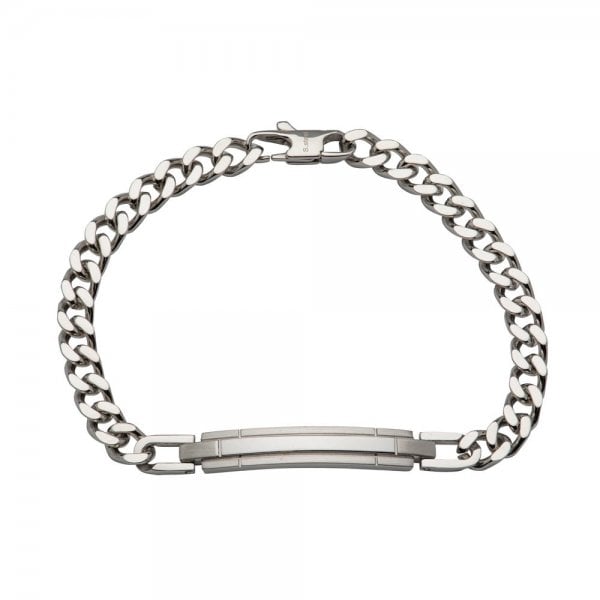 Stainless Steel Bracelet Matte and Polished