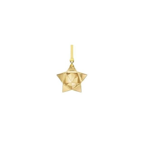 STAR ORNAMENT, GOLD TONE, SMAL