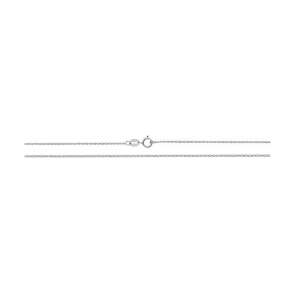 Silver Gourmetta RH Plated Chain