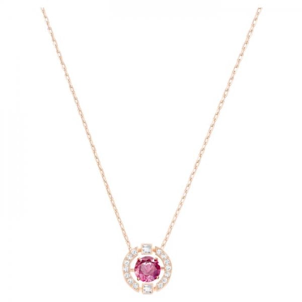 SPARKLING DC NECKLACE CZRE/CRY