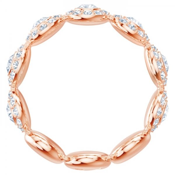 ANGELIC RING BAND CRY/ROS size 52