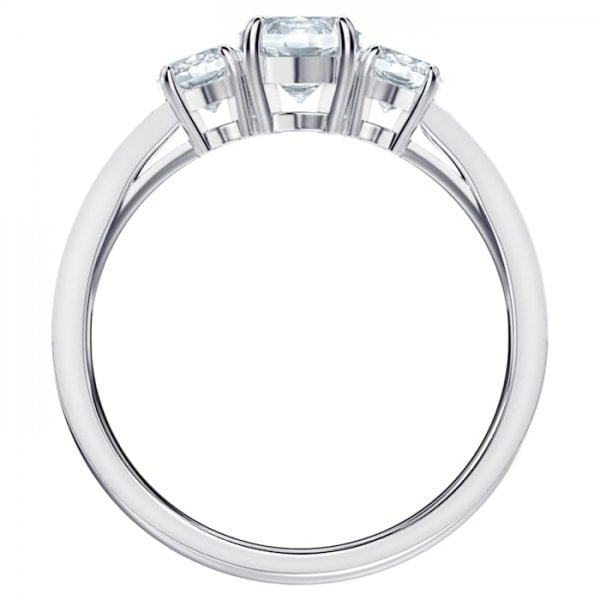 ATTRACT TRILOGY RING RND CZWH S58