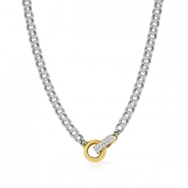 Embrace Link Rings Necklace