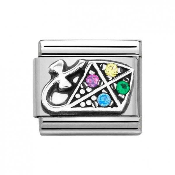 Silver Kite Charm