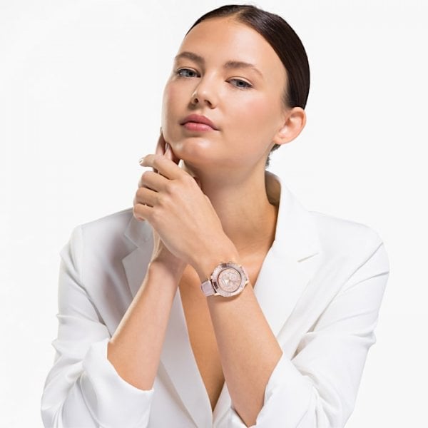 Light Amethyst Octea Lux Chrono Watch