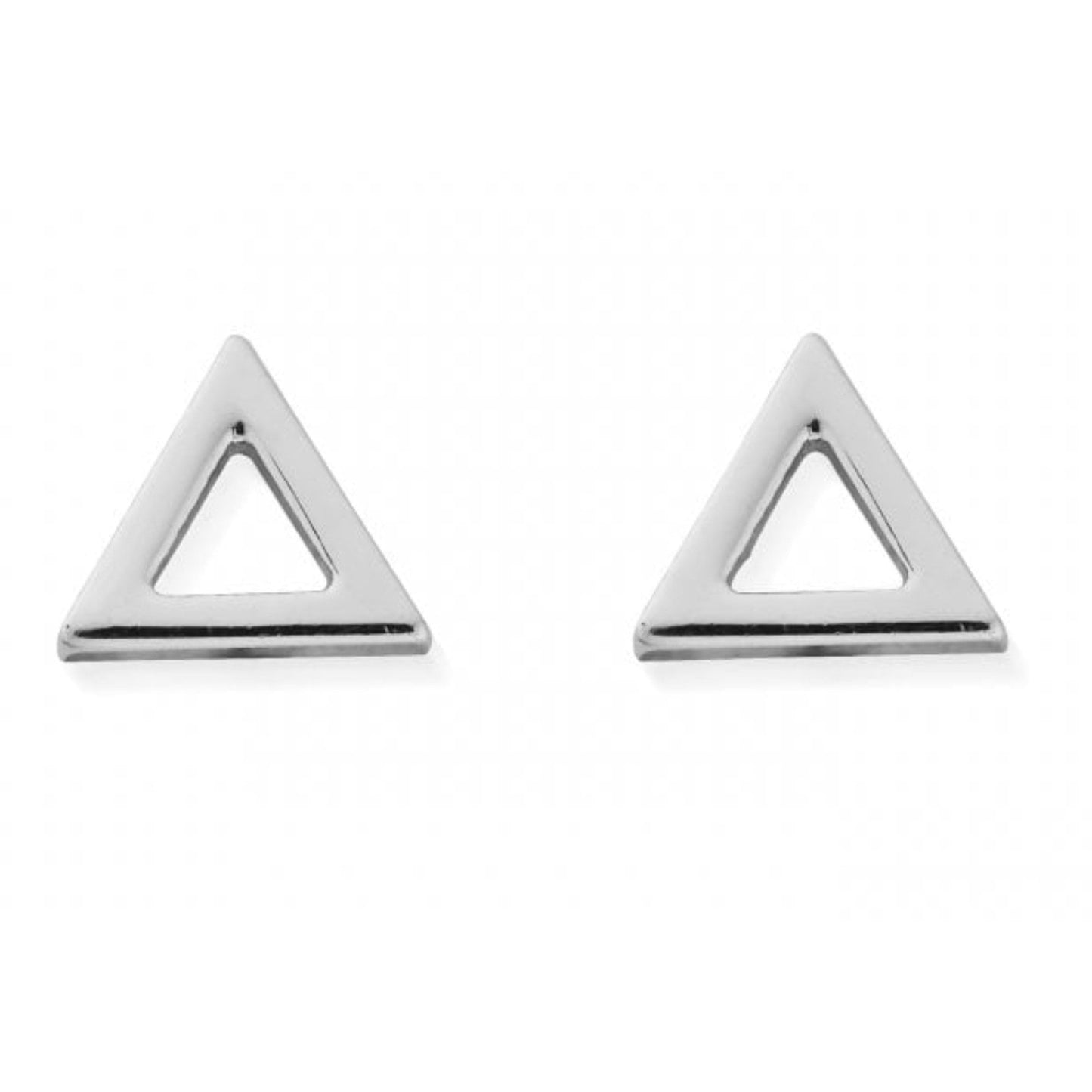 Sterling Silver Fire Stud Earrings