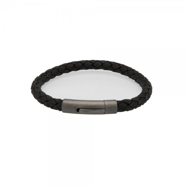 Black Leather Bracelet