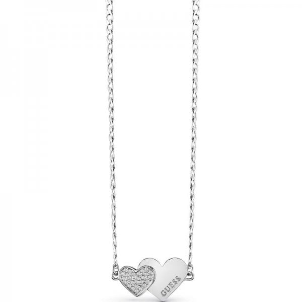 Me And You Double Heart Necklace
